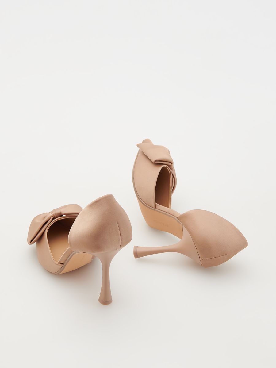 Pumps with bow detail - beige - RESERVED - 3