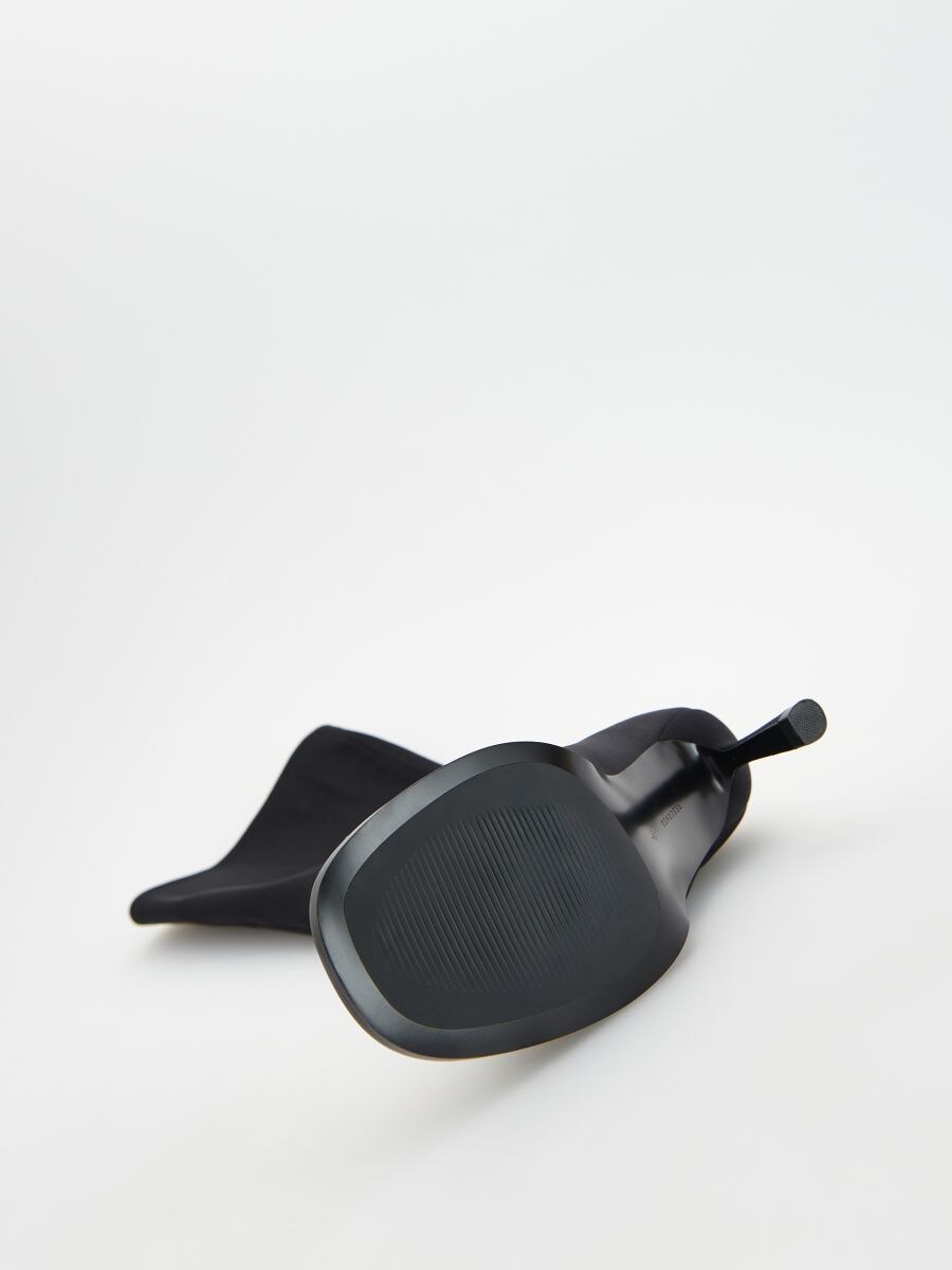 Open toe boots - black - RESERVED - 6