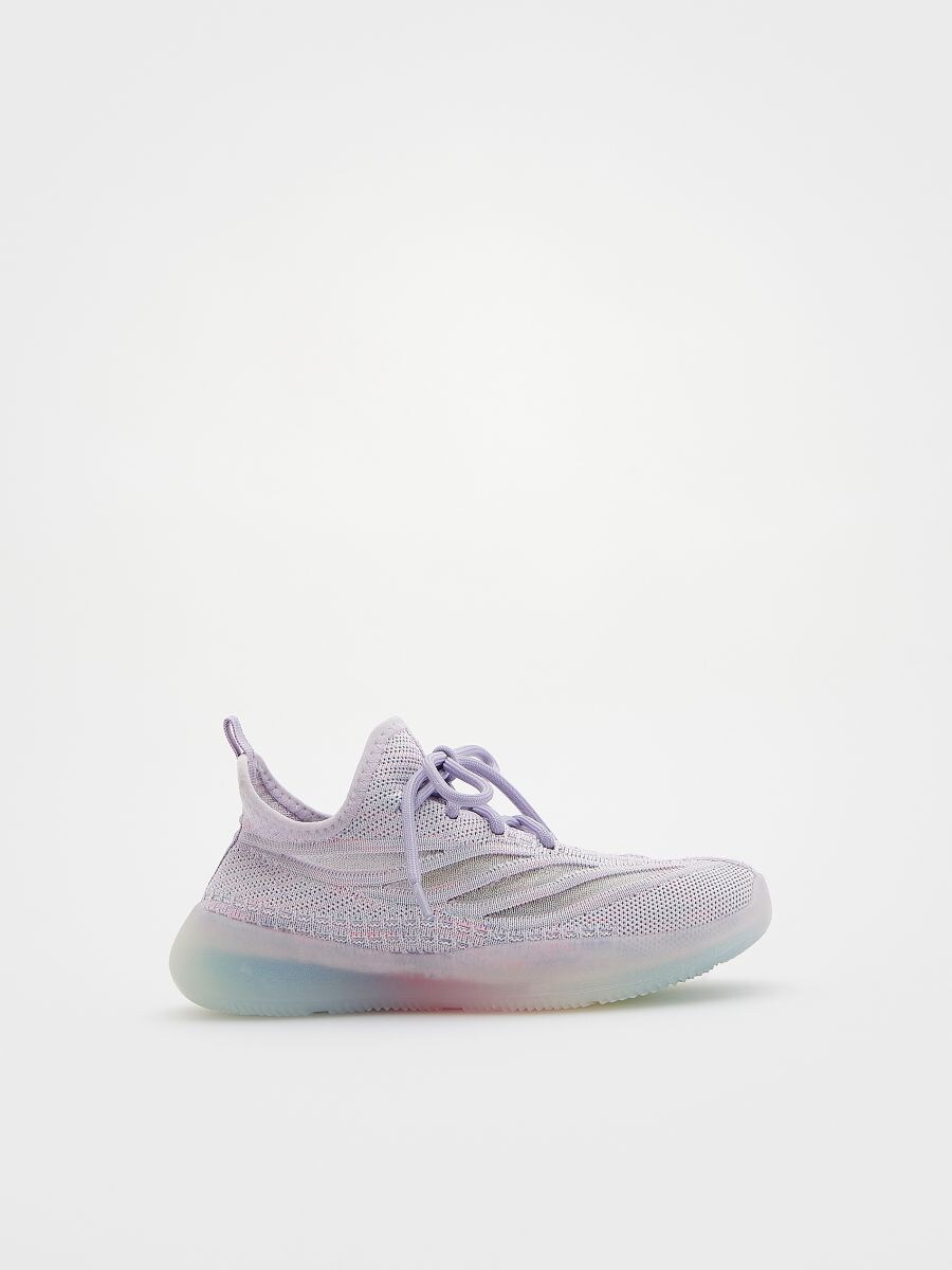 Shoes with multicoloured sole - multicolor - RESERVED - 3
