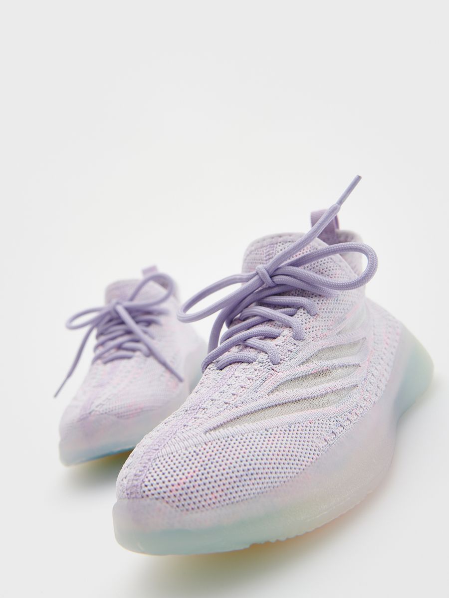 Shoes with multicoloured sole - multicolor - RESERVED - 5