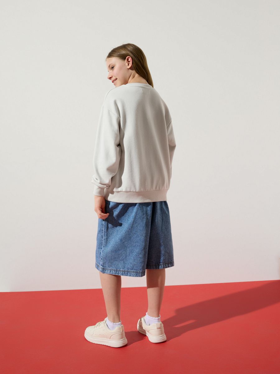 BT21 print sweatshirt - light grey - RESERVED - 4