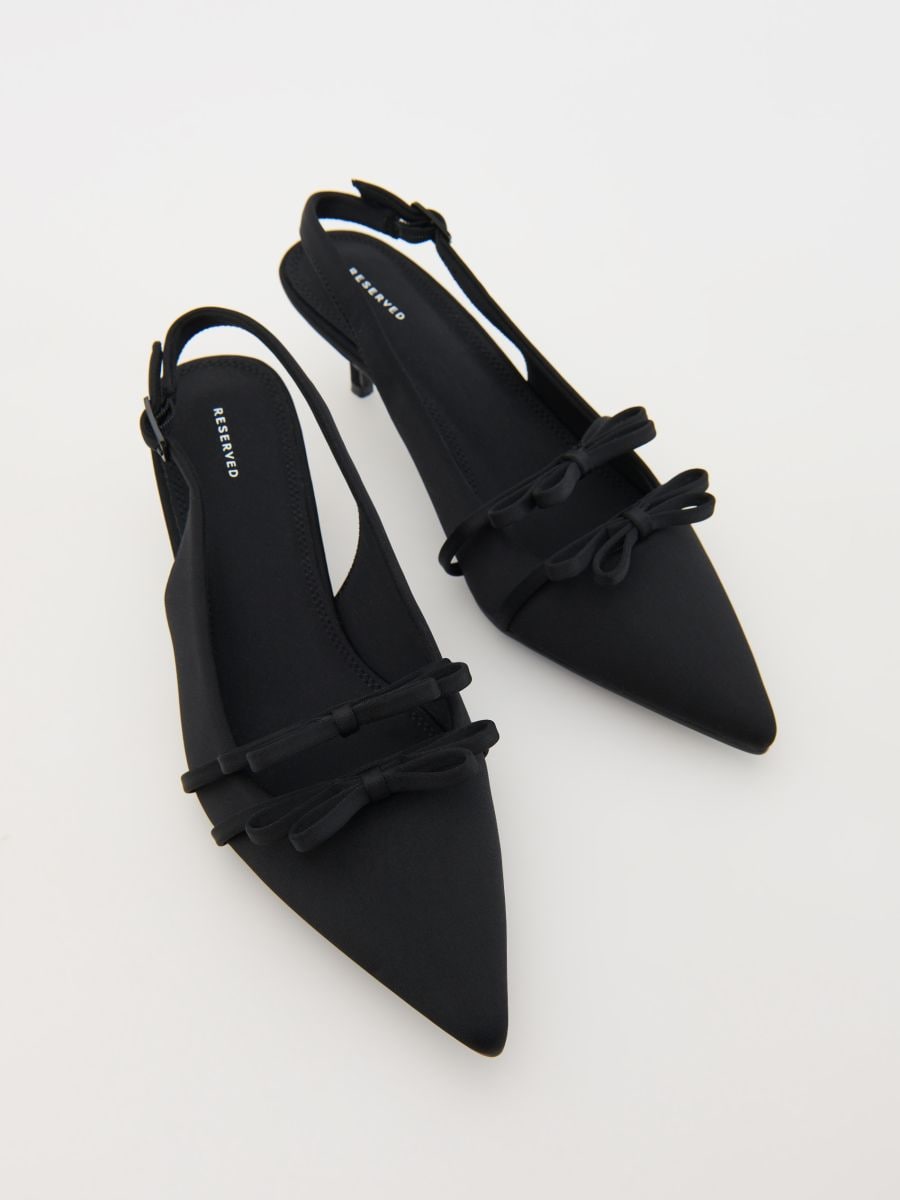 Pumps with bow details - black - RESERVED - 3