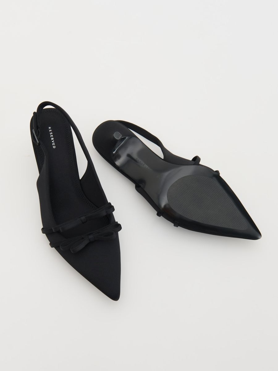 Pumps with bow details - black - RESERVED - 6