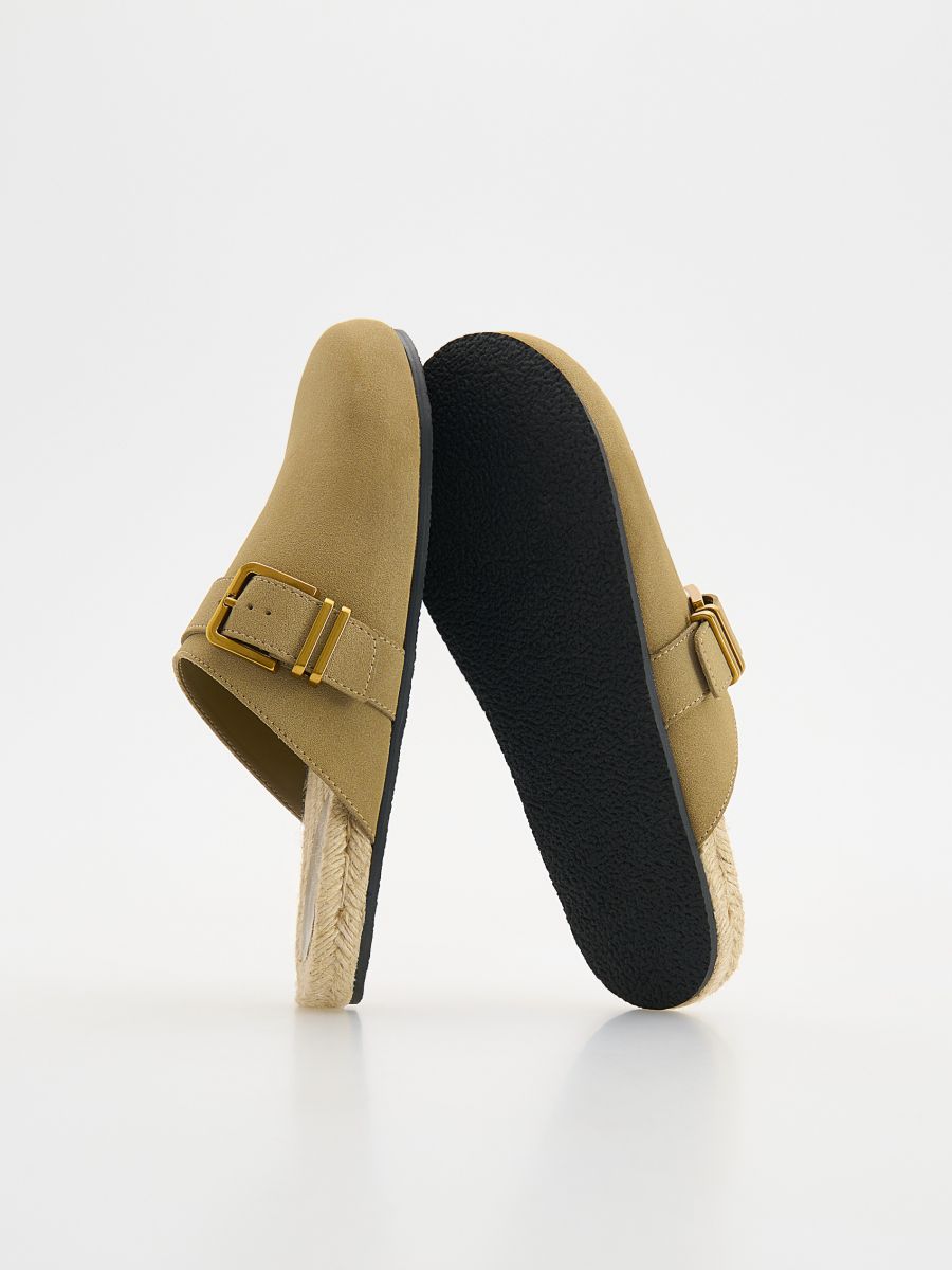 LADIES` MULES - bež - RESERVED - 4