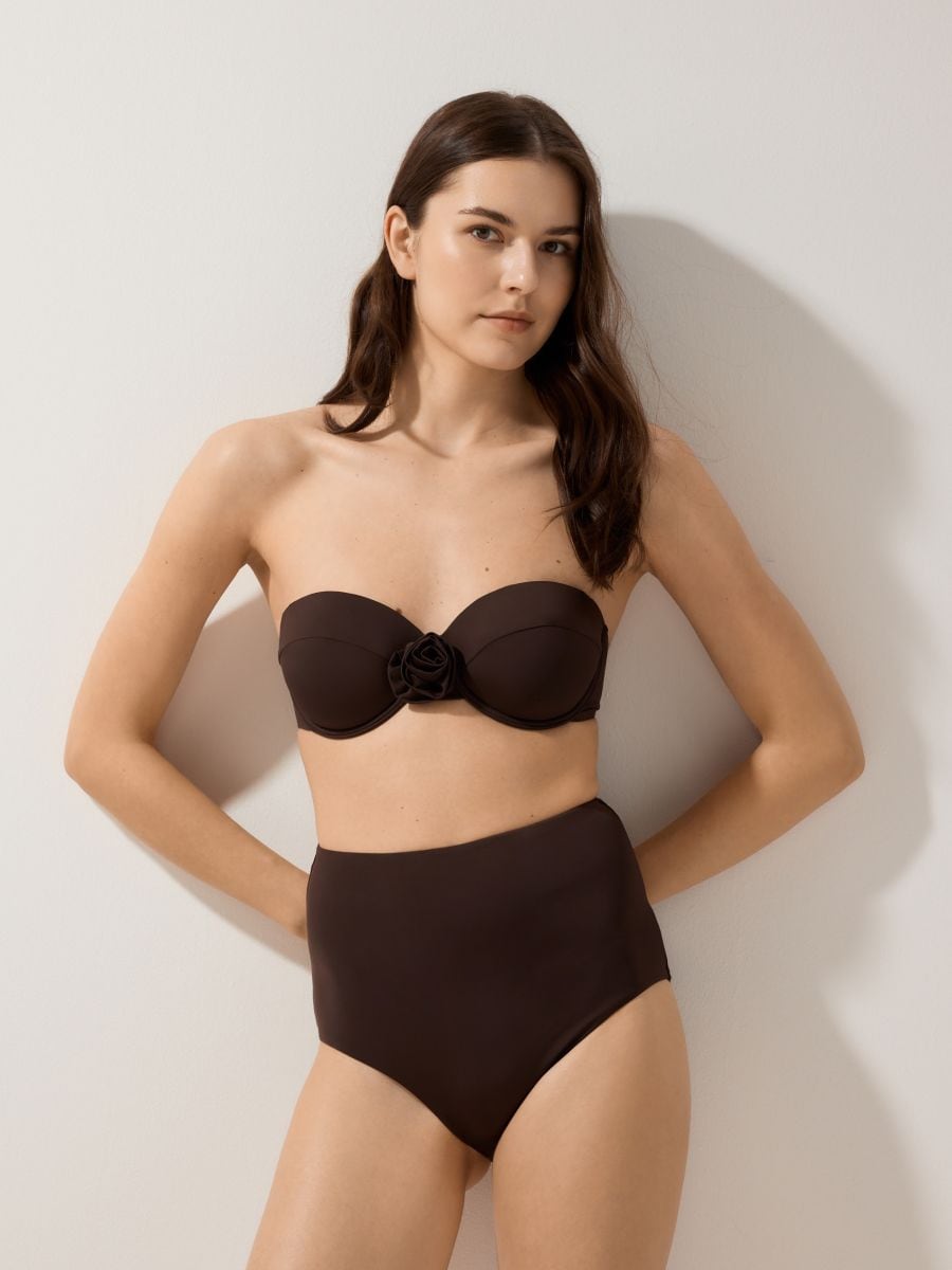 Bikini bottom - dark brown - RESERVED - 2