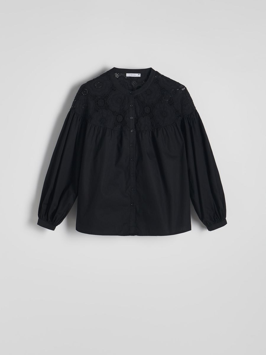 Ladies` shirt - black - RESERVED