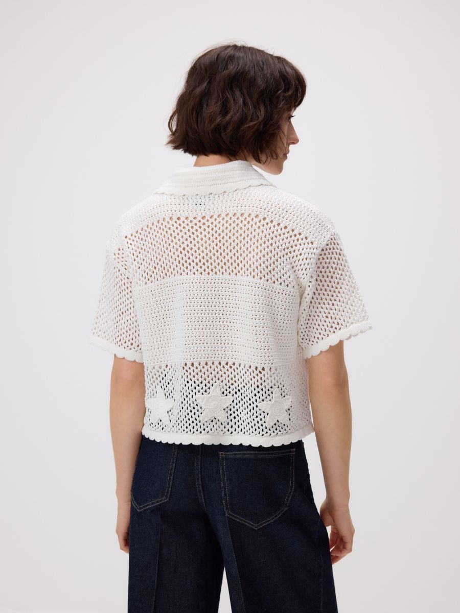 Openwork top - nude - RESERVED - 4