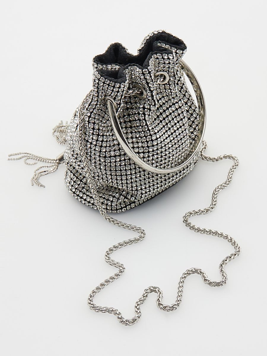Bucket bag - silver - RESERVED - 2