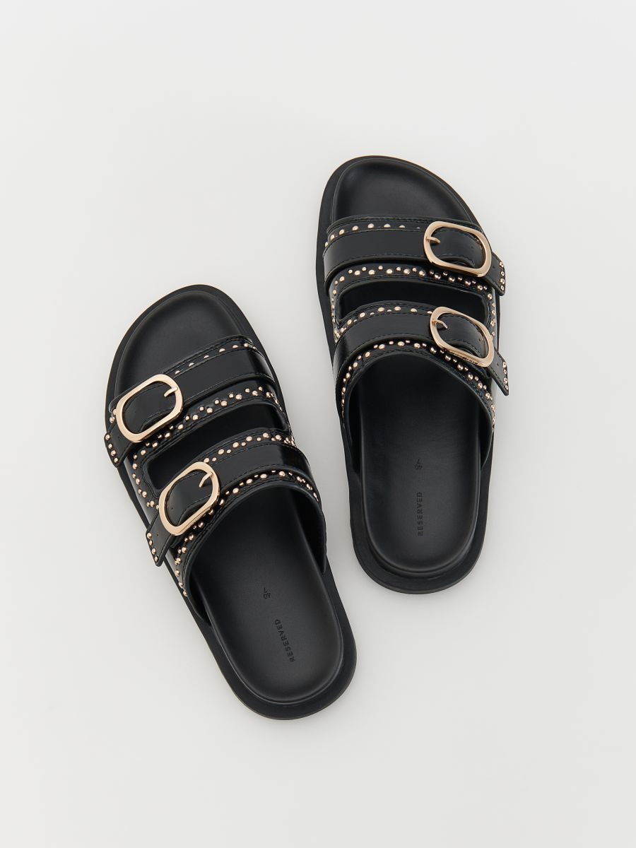 LADIES` SLIDES - crno - RESERVED - 3