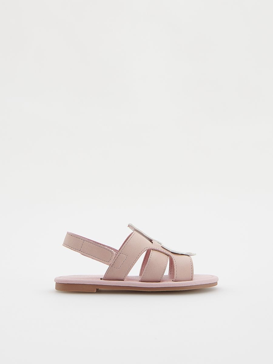 Sandale s aplikacijom - roze - RESERVED - 2