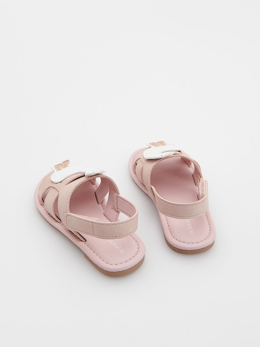 Sandale s aplikacijom - roze - RESERVED - 3
