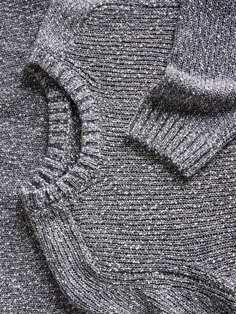Sweater with raglan sleeves - navy - RESERVED - 7