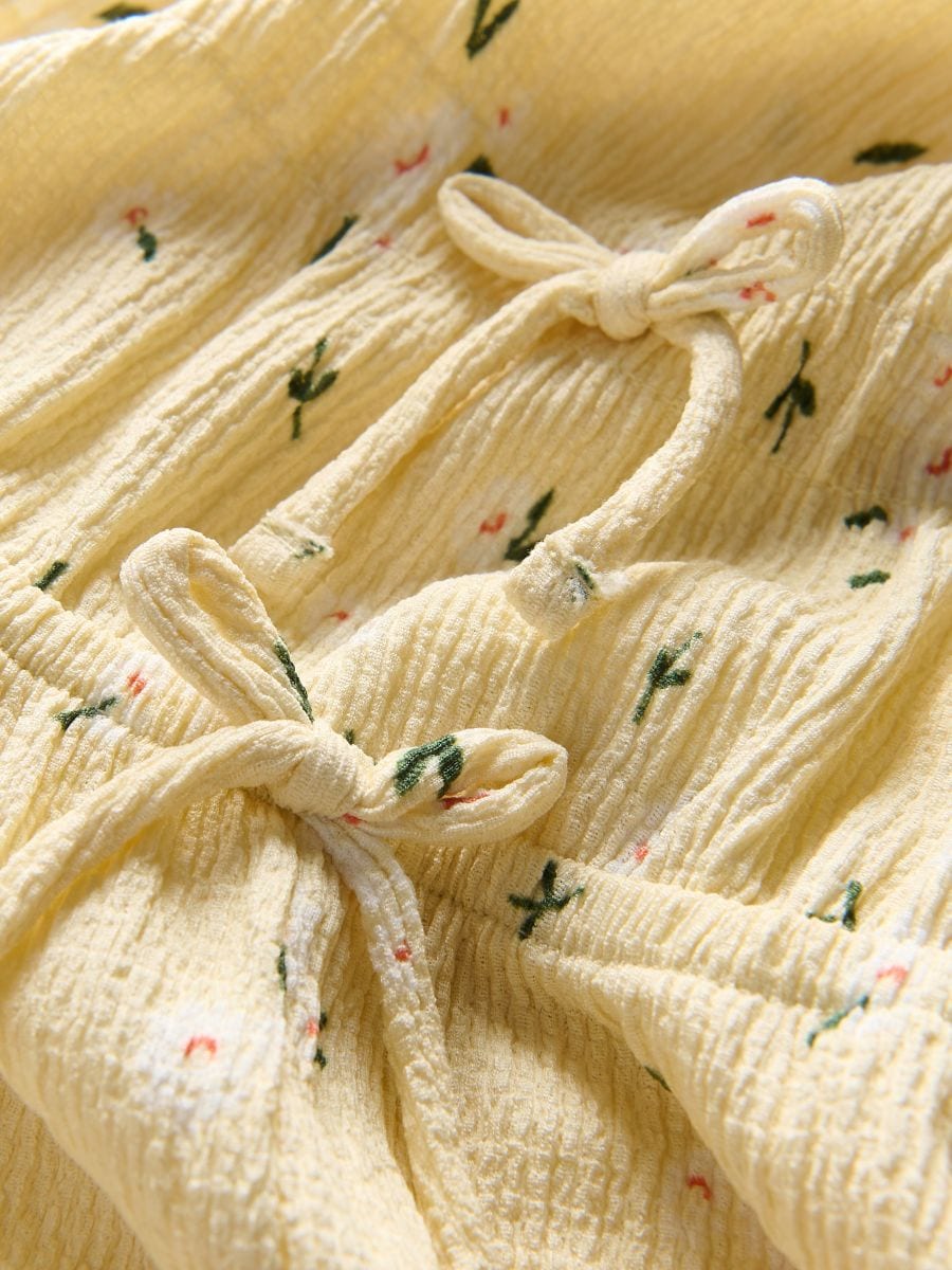 Patterned jumpsuit - light yellow - RESERVED - 4