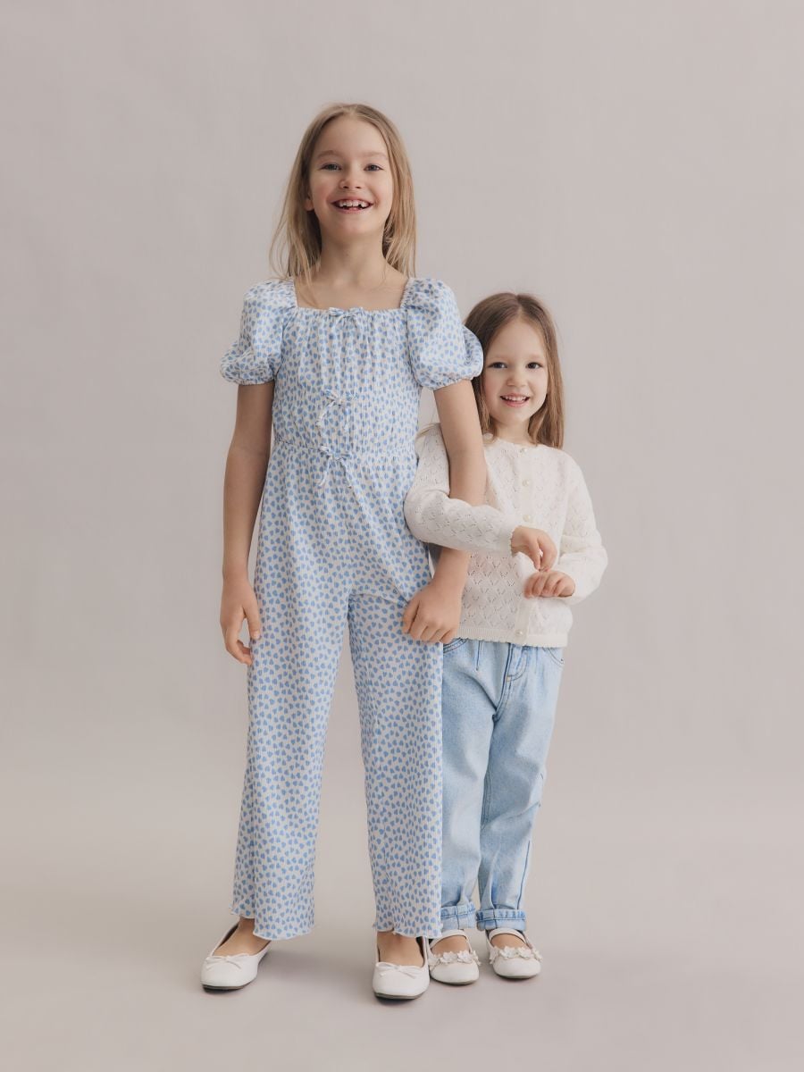 Patterned jumpsuit - multicolor - RESERVED - 9