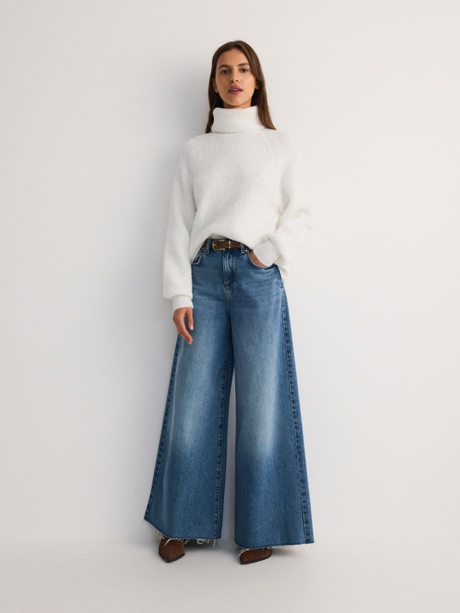 Turtleneck jumper - cream - RESERVED - 6