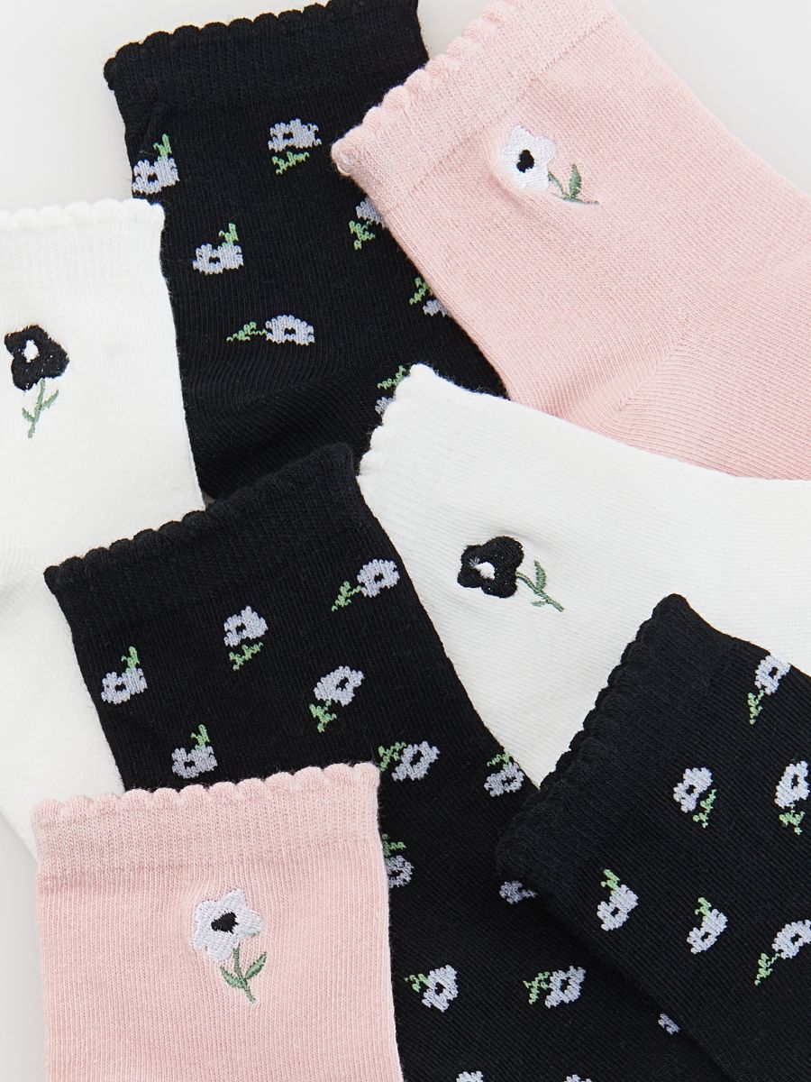 GIRLS` SOCKS MULTI - multicolor - RESERVED - 2