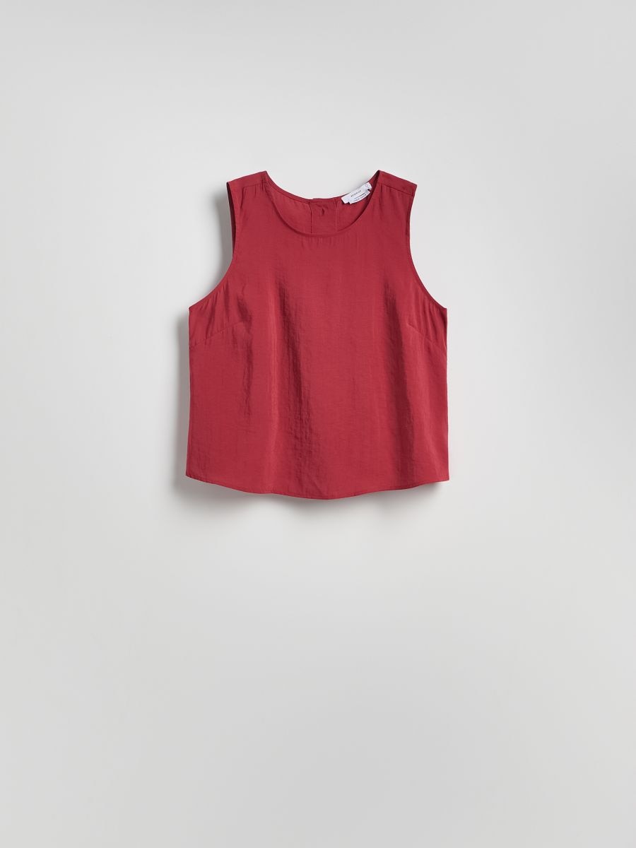 Modal blend plain top - maroon - RESERVED - 5