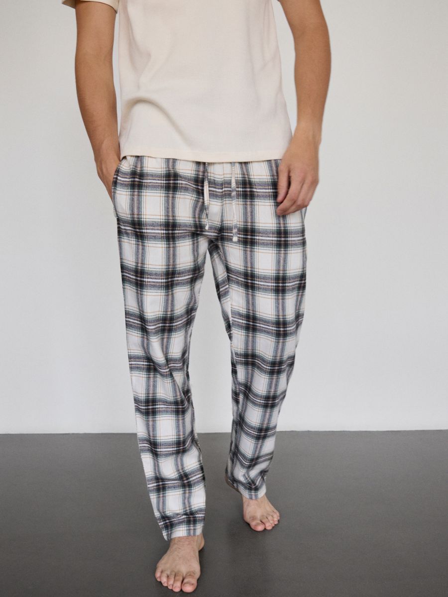 Pyjamassæt i to dele i bomuld - lyshudfarve - RESERVED - 4