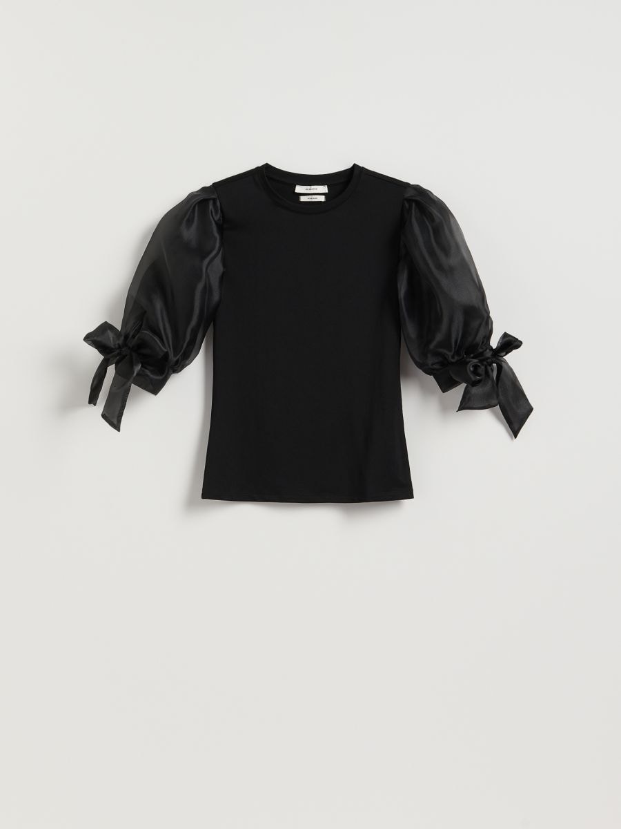 Modaalisegust pluus - must - RESERVED