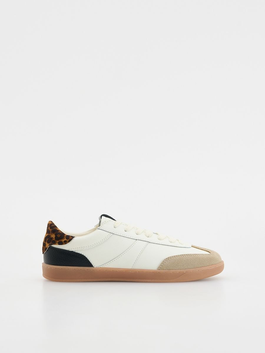 Baskets en cuir majoritaire - Multicolore - RESERVED - 3