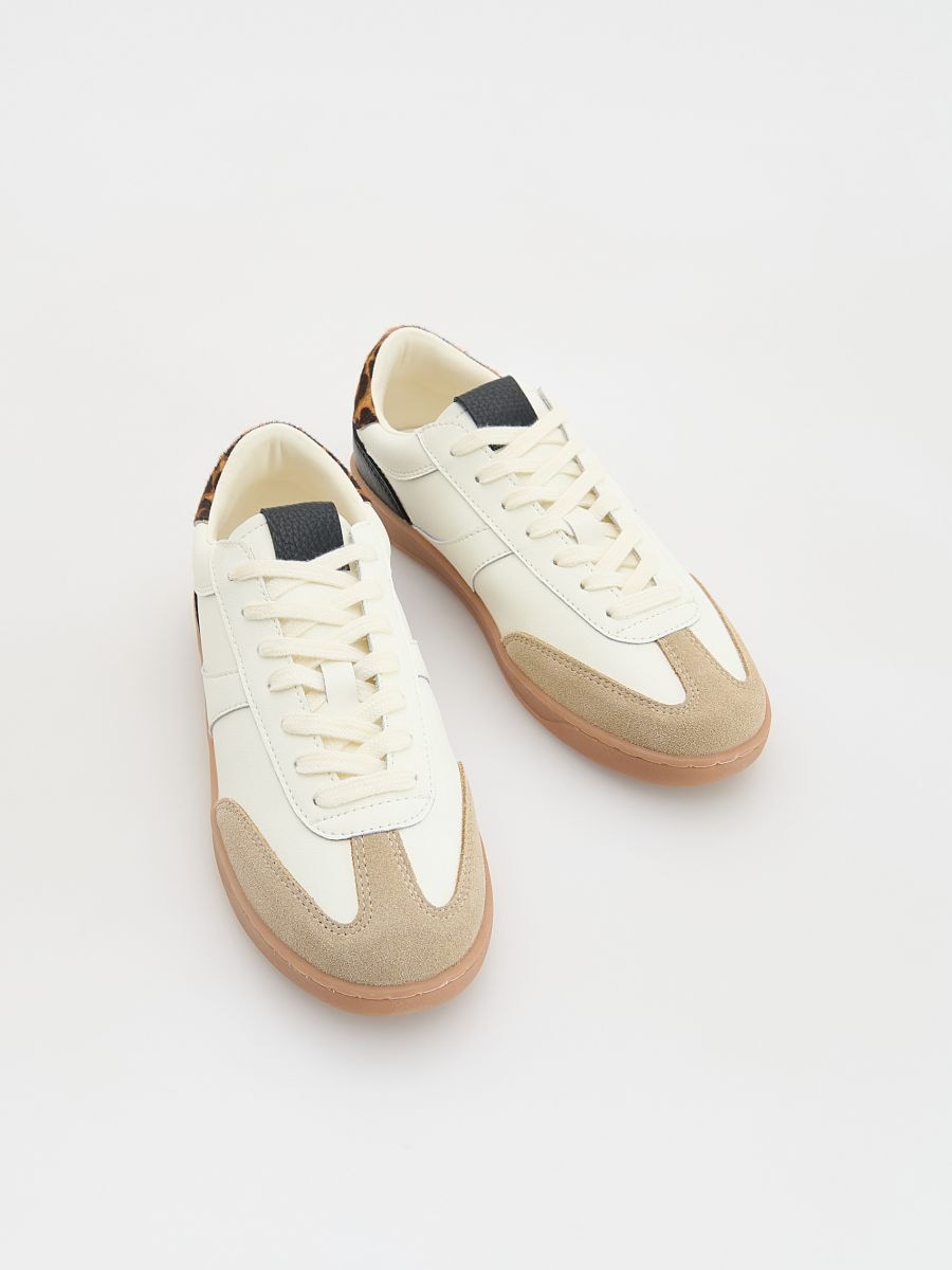 Baskets en cuir majoritaire - Multicolore - RESERVED - 4