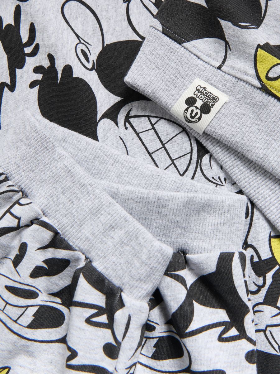 Mickey Mouse two piece pyjama set - dark grey - RESERVED - 2