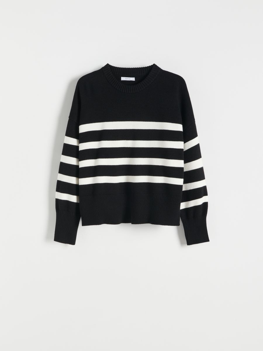 Stripe jumper - black - RESERVED - 4