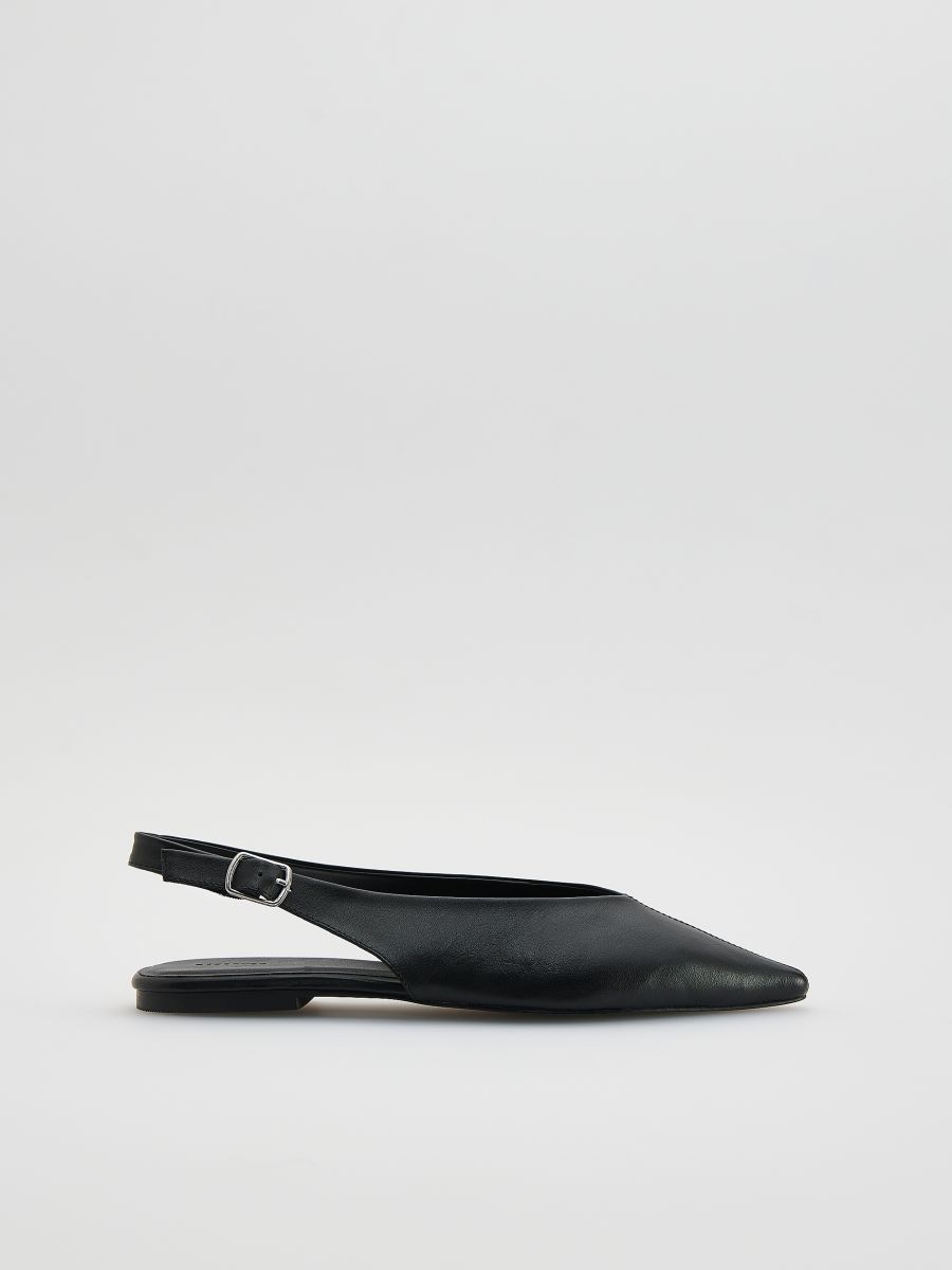 Leather ballerinas - black - RESERVED