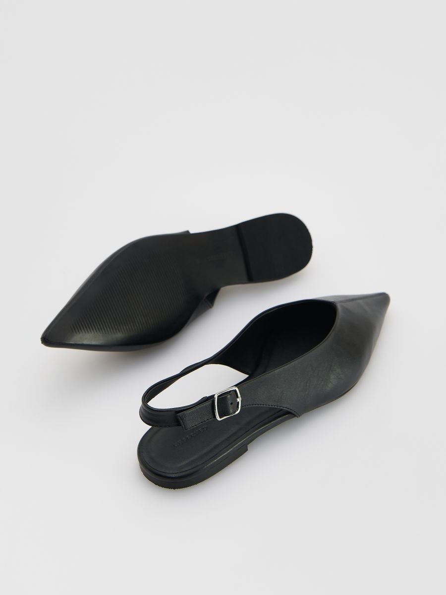 Ballerines en cuir - Noir - RESERVED - 4