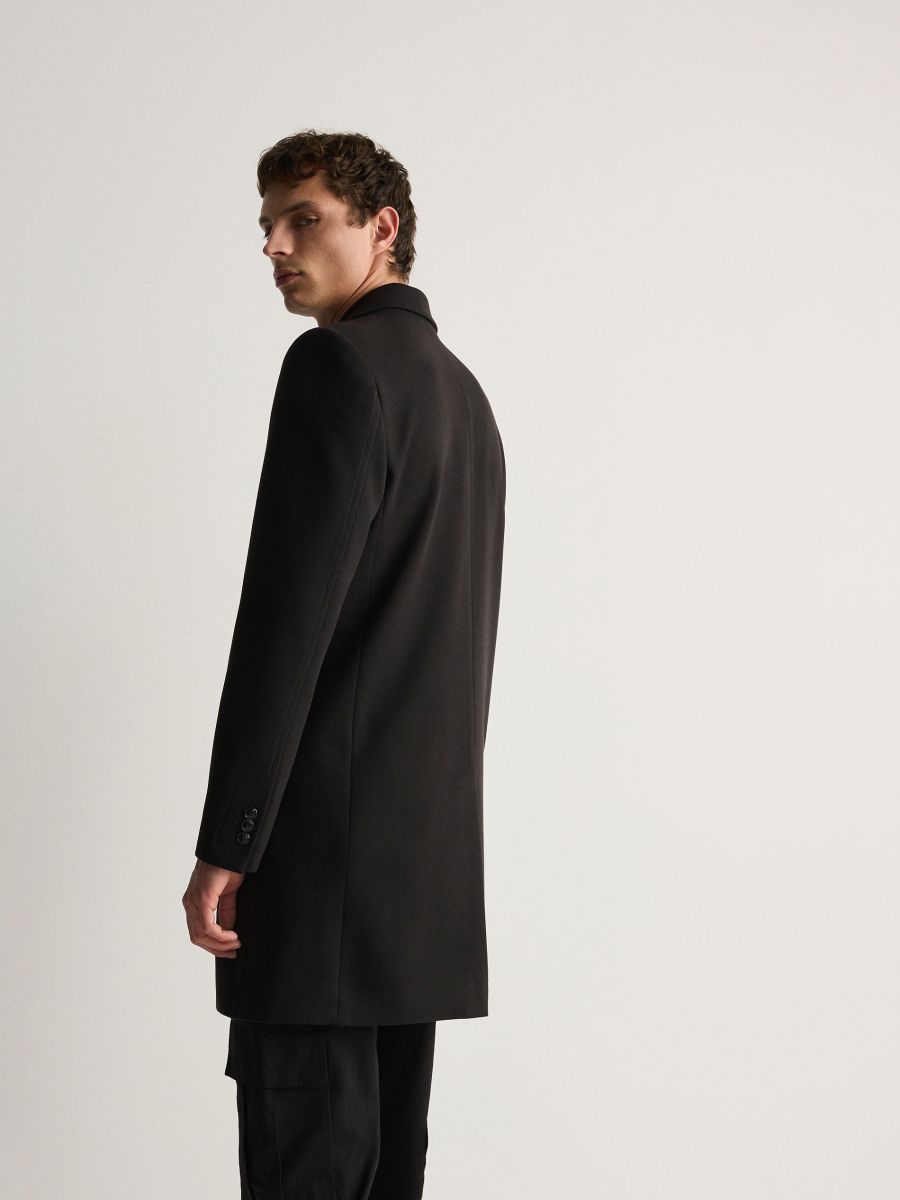 Manteau classique - Noir - RESERVED