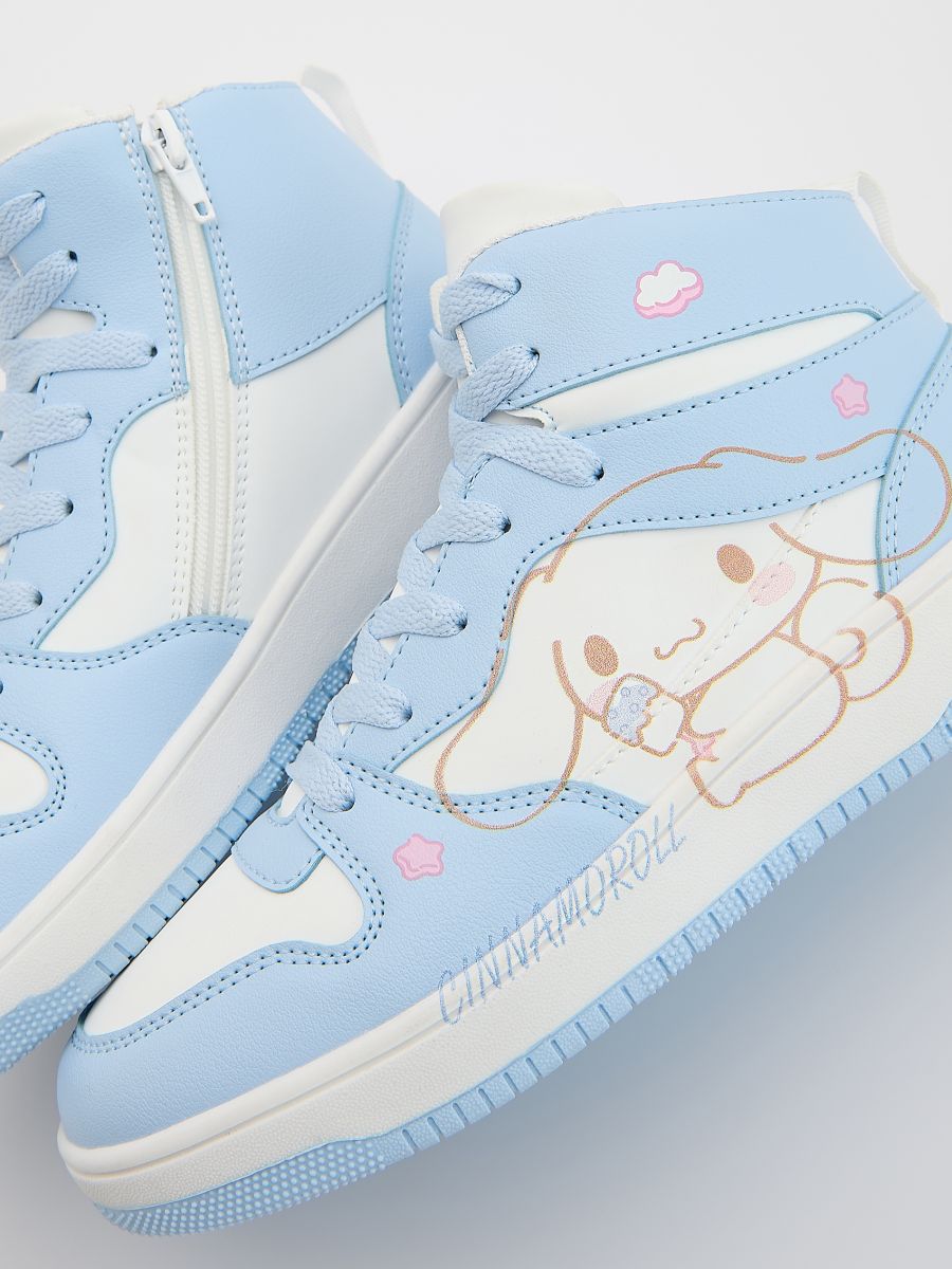 Sneakersy za kostkę Cinnamoroll Kolor jasnoniebieski