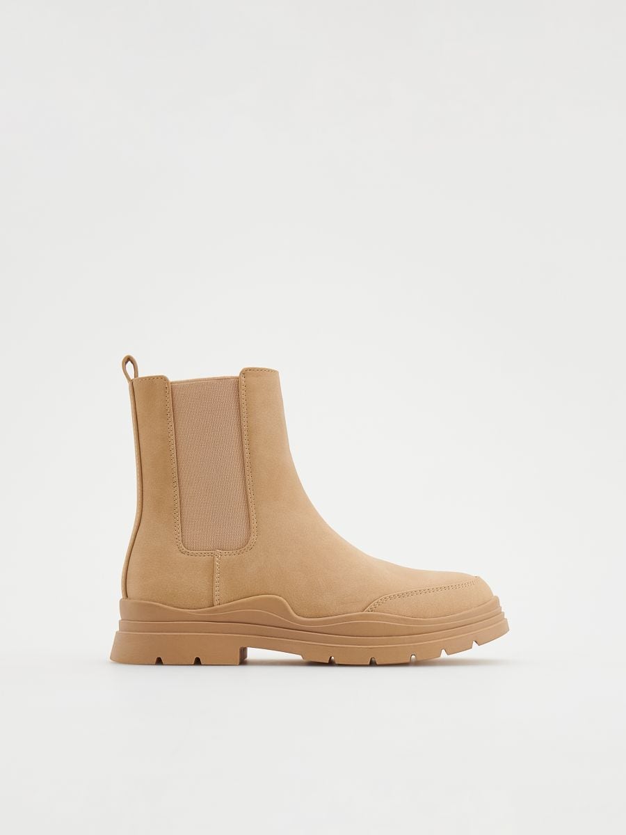 Botins com fecho de correr - BEGE - RESERVED - 2