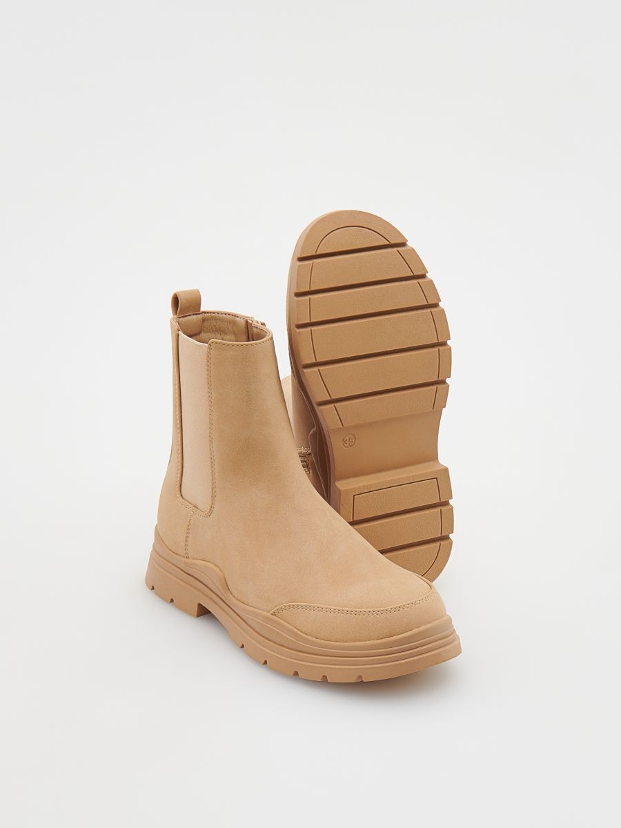 Botins com fecho de correr - BEGE - RESERVED - 6