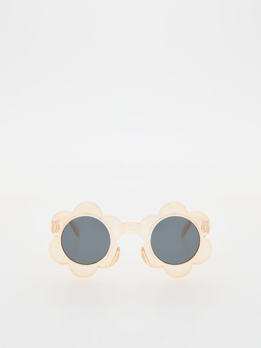 Lunettes de soleil - Blanc - RESERVED