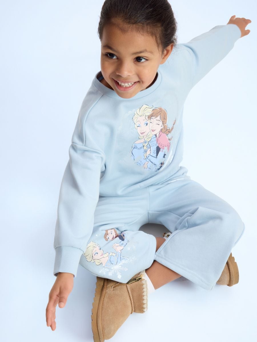 Sweatshirt mit Frozen-Print - hellblau - RESERVED