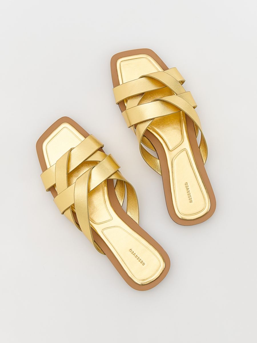 mit metallischem Effekt - gold - RESERVED - 3