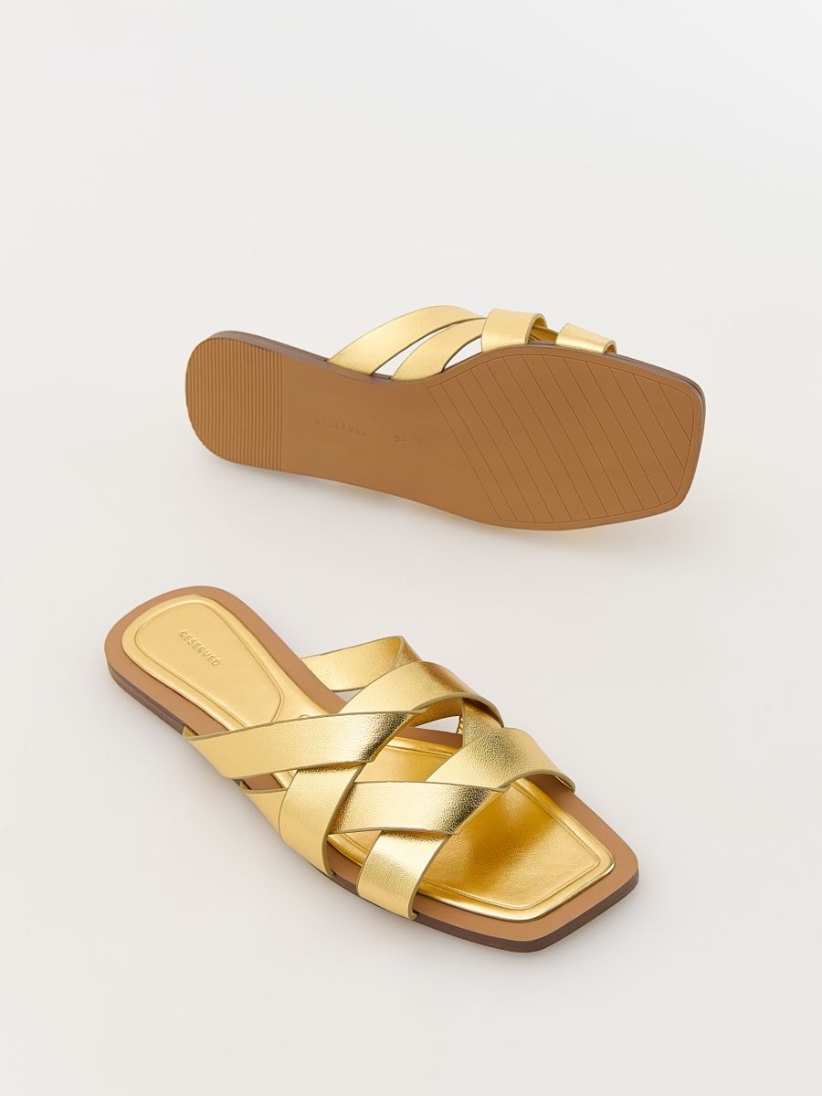 mit metallischem Effekt - gold - RESERVED - 5