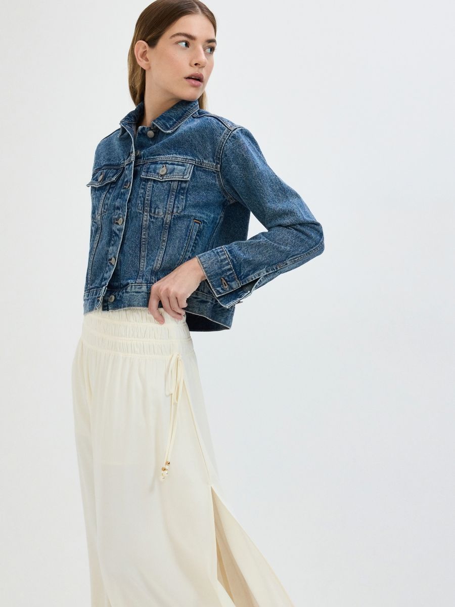 Maxi skirt - cream - RESERVED - 3