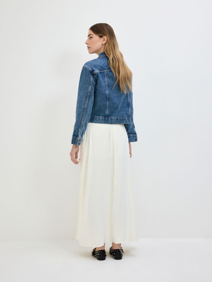 Maxi skirt - cream - RESERVED - 4