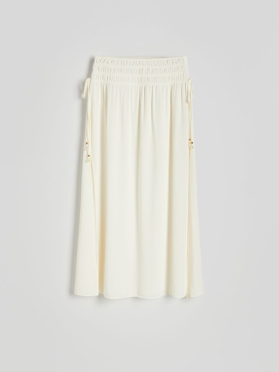 Maxi skirt - cream - RESERVED - 5