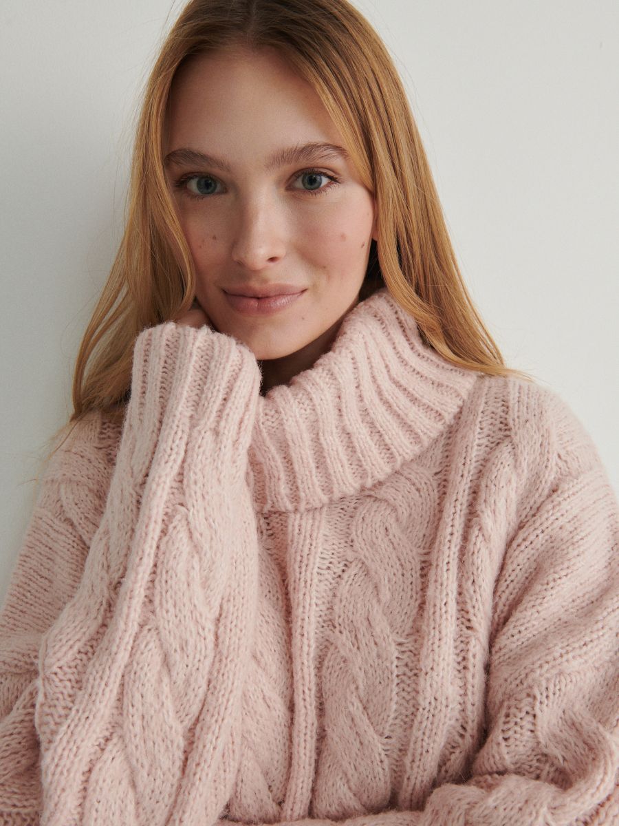 Mädchen pullover Farbe rose RESERVED 5977V38M