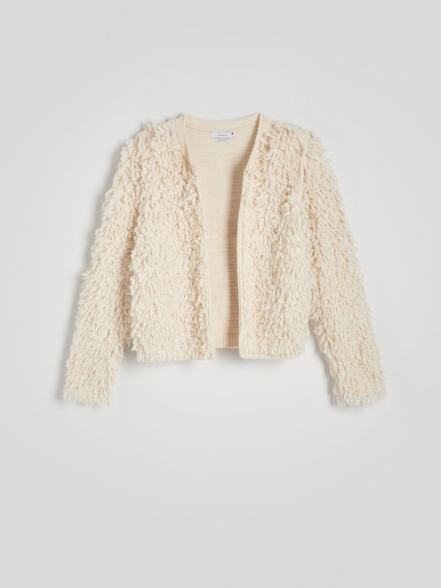 Fluffy jumper - nude - RESERVED - 6