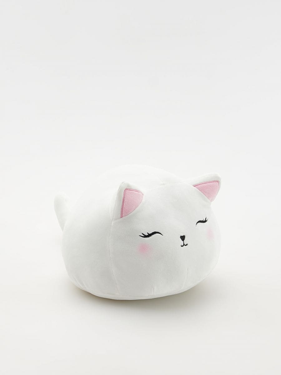 Cuscino a forma di gatto Colore bianco - RESERVED - 598AB-00X