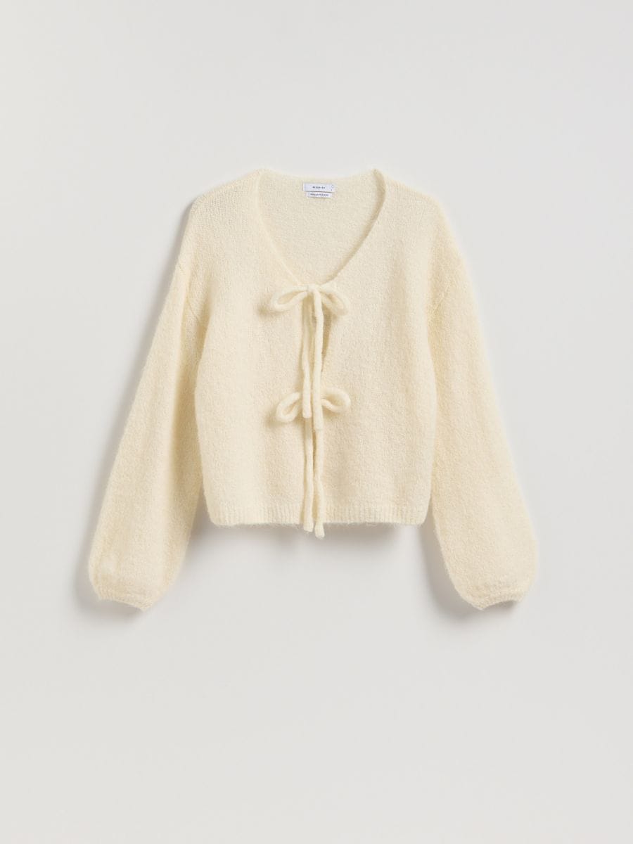 LADIES` SWEATER - кремаста - RESERVED