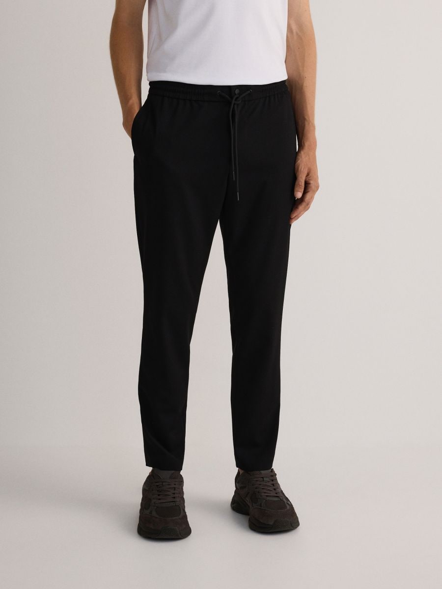 Jogger pantalone - crno - RESERVED