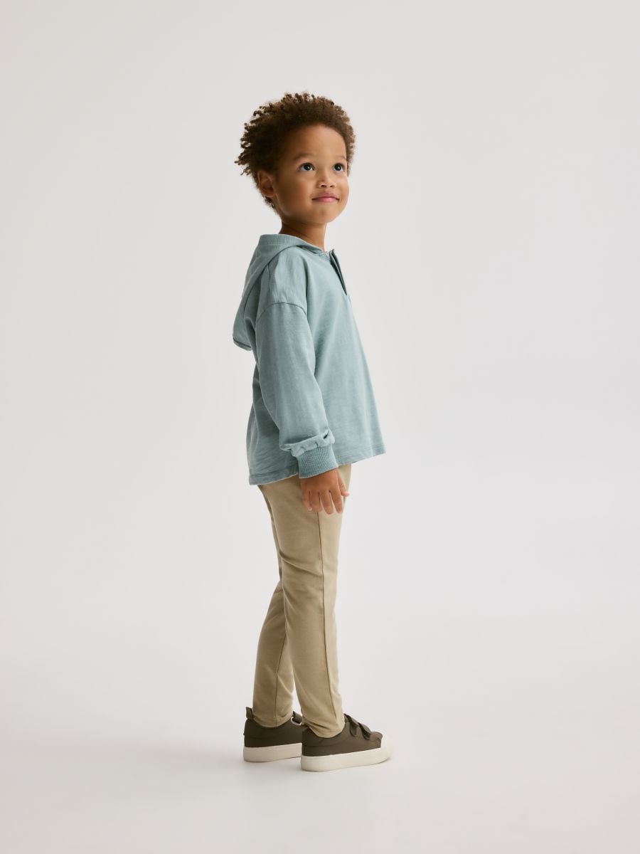 BABIES` JOGGING TOP - modra - RESERVED