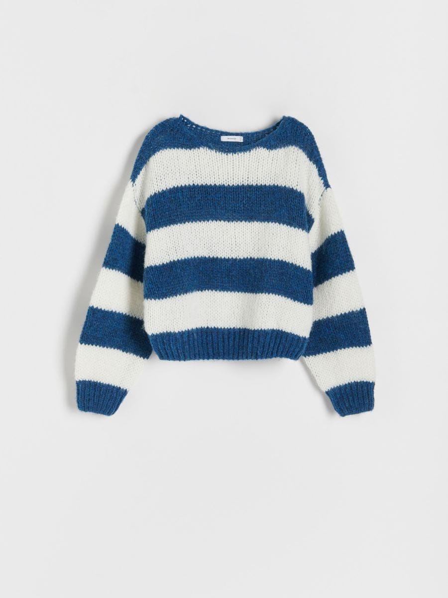 Wool blend jumper - multicolor - RESERVED - 3