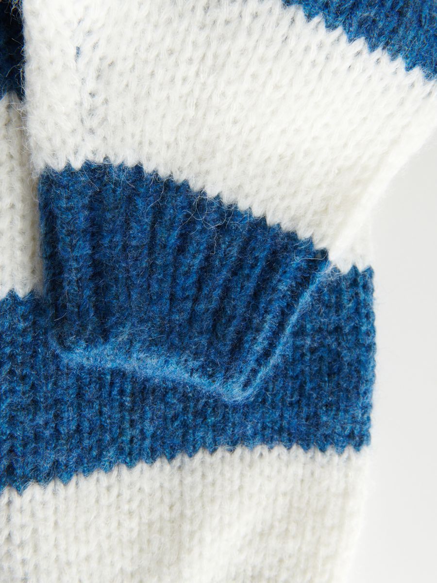 Wool blend jumper - multicolor - RESERVED - 5