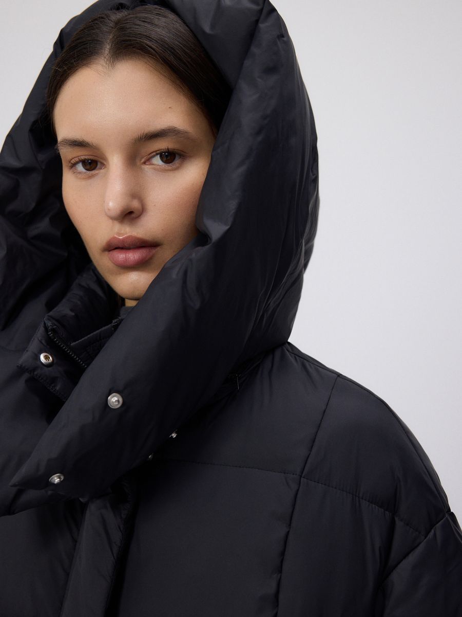 Oversize down-filled jacket - black - RESERVED - 3