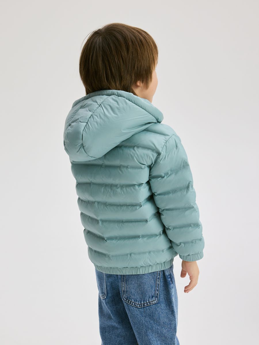 Jacket with warm lining - pale blue - RESERVED - 7